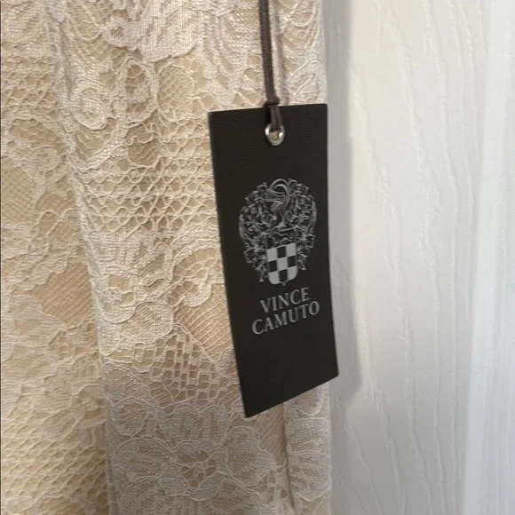 Vince Camuto Cream Lace Dress - Picture 3 of 10